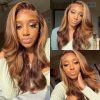Highlight Wig Honey Blonde Body Wave 13x4 Lace Frontal Wig